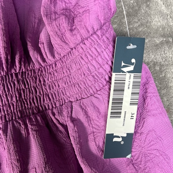 Modcloth Dress Womens 4x Pressed For Flowers Babydoll Smock Prairie Floral Mini - Picture 9 of 10